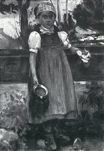 黑森林女孩玛丽安 作者 洛维斯·科林斯（Lovis Corinth）